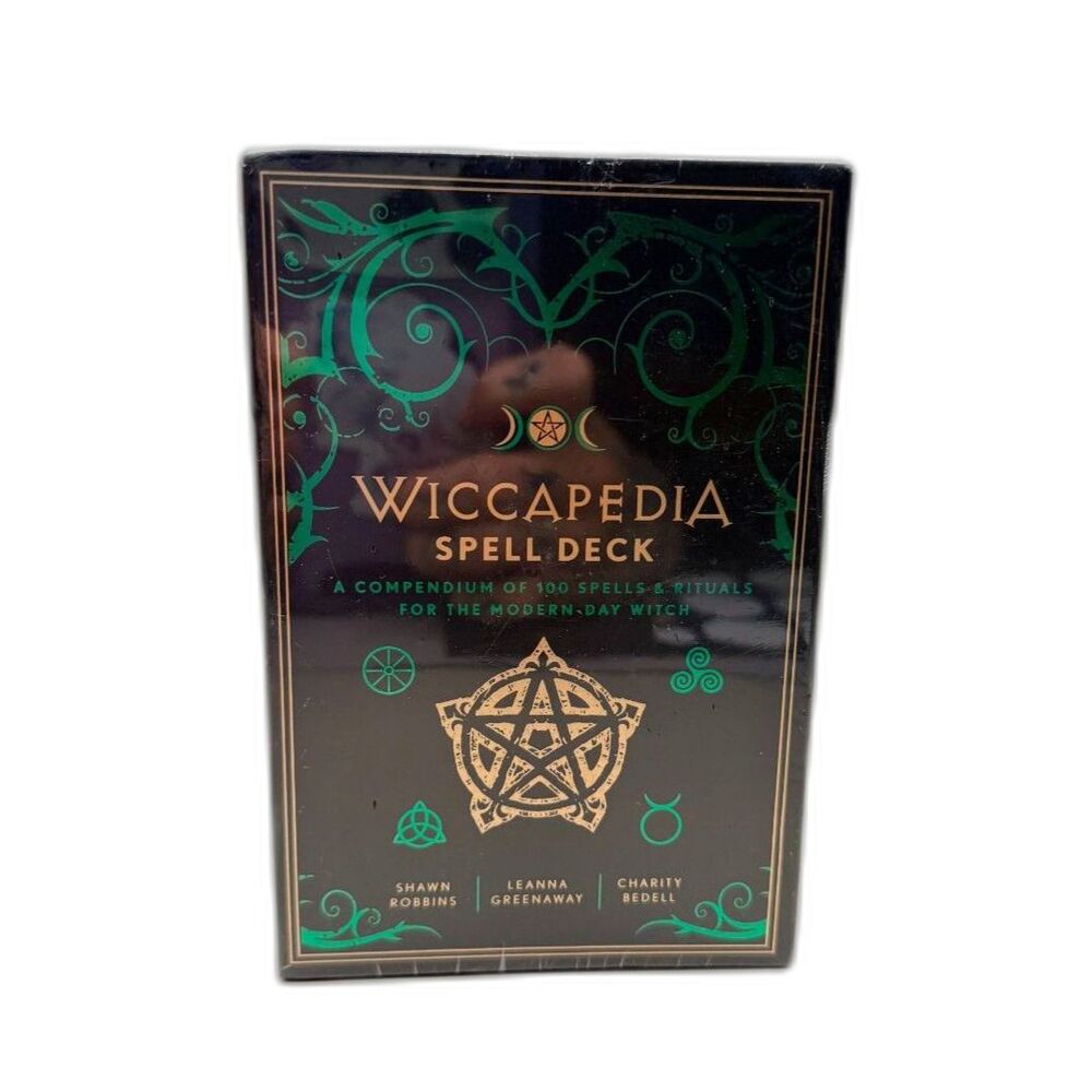 Wiccapedia Spell Deck 100 Spells & Rituals Modern-Day Witch - New in Box